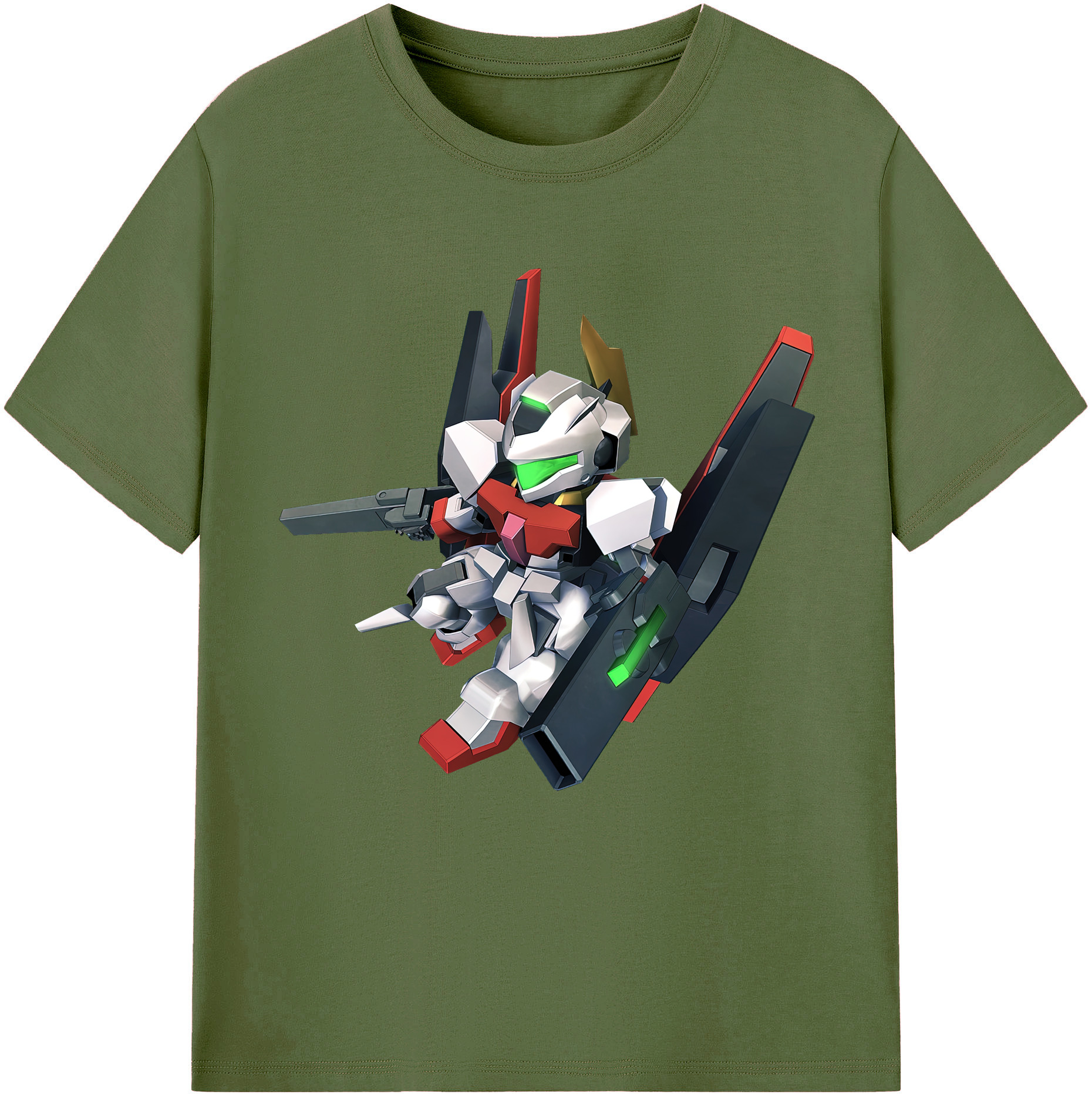 （画像用） 機動戦士ガンダム Mobile Suit Gundam 綿100％半袖Tシャツ（フロントプリント）